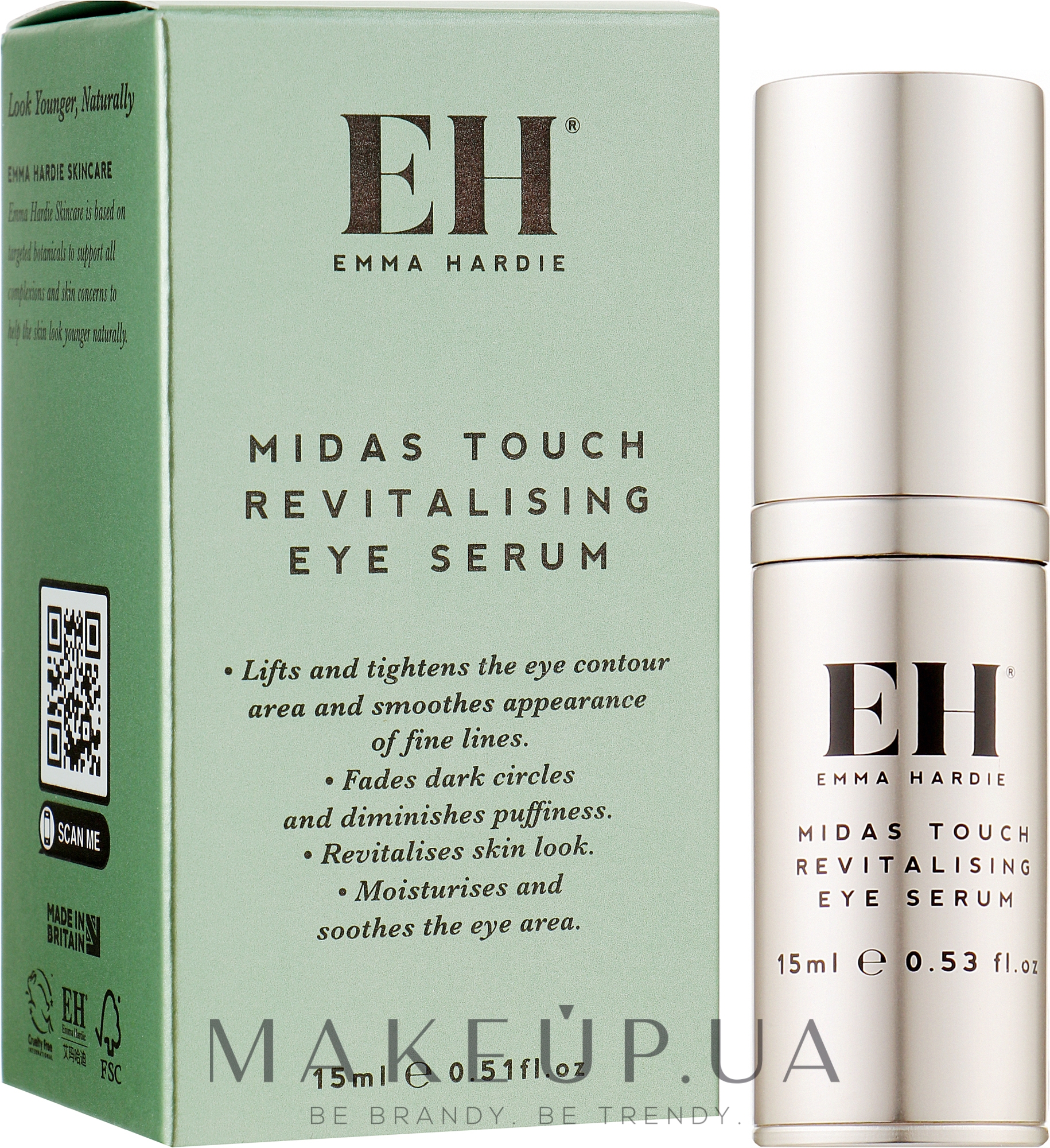 Антивікова сироватка для повік - Emma Hardie Midas Touch Revitalising Eye Serum — фото 15ml