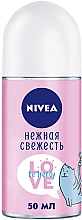 Антиперспірант кульковий "Ніжна свіжість" - NIVEA Love Be Trendy — фото N1