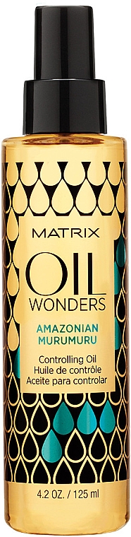 ПОДАРУНОК! Розгладжувальна олія для волосся "Амазонський мурумуру" - Matrix Oil Wonders Amazonian Murumuru Controlling Oil — фото N1