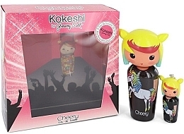 Духи, Парфюмерия, косметика Kokeshi Parfums Cheery by Jeremy Scott - Набор (edt/50ml + edt/mini/5ml)