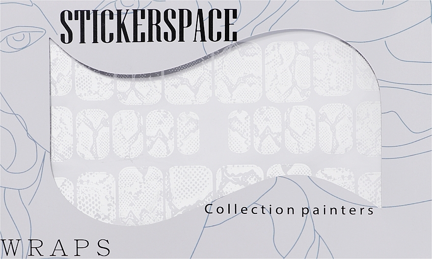 Фольговані плівки для манікюру "Silver" - StickersSpace — фото N1