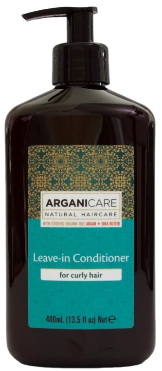 Несмываемый кондиционер для кудрявых волос - Arganicare Leave-In Hair Conditioner For Curly Hair — фото N1