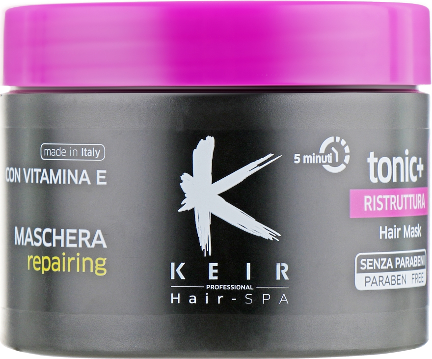 Маска для волос "Восстановление" - Keir Haip-Spa Tonic+ Repairing Mask