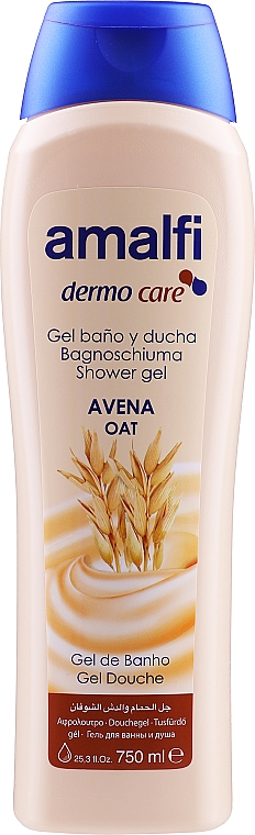 Гель для душу - Amalfi Bath&Shower Gel Avena Natural — фото N1