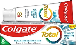 Зубна паста антибактеріальна для чутливих зубів - Colgate Total Sensitive — фото N4