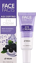 Антивозрастной крем для кожи вокруг глаз - Face Facts Age Defying Eye Cream — фото N2