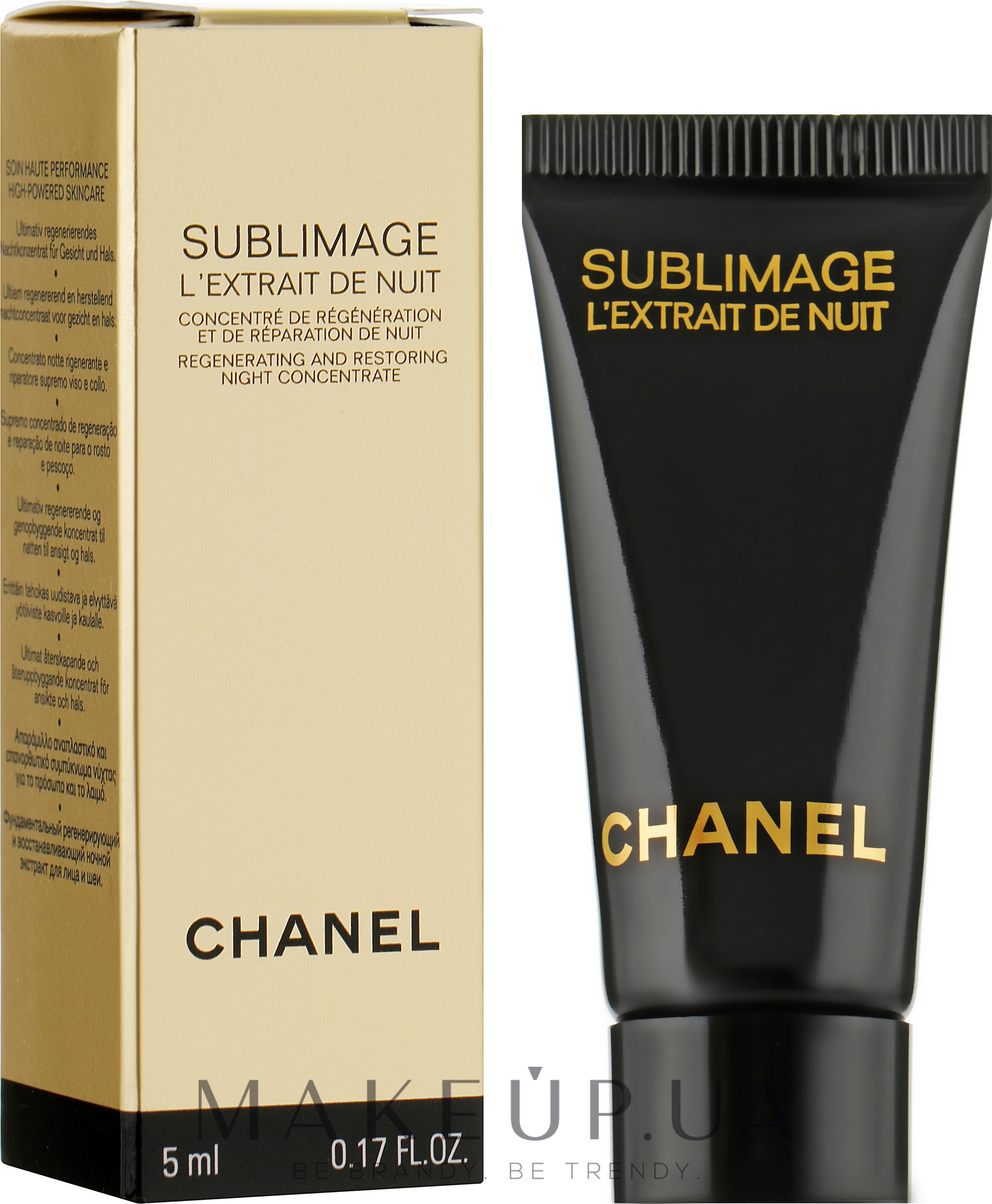 Chanel Sublimage L'Extrait De Nuit Regenerating and Restoring Night  Concentrate (пробник) - Восстанавливающая ночная сыворотка: купить по  лучшей цене в Украине