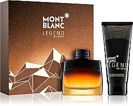 Парфумерія, косметика Montblanc Legend Night - Набір (edp/50ml + sh/gel/100ml)