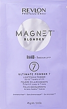 Освітлювальна пудра для волосся без аміаку - Revlon Professional Magnet Blondes 7 Ultimate Powder — фото N1