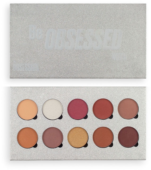 Палетка тіней для повік - Makeup Obsession Be Obsessed With Eyeshadow Palette — фото N1