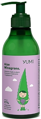 Гель для душу "Aloe Grape" - Yumi Shower Gel — фото N2