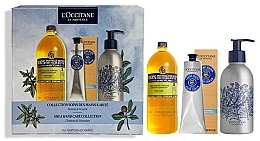 Набор - L'Occitane Beautiful Hands Set (soap/500ml + h/c/75ml + sh/gel/250ml) — фото N1