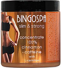 Концентрат корицы и кофеина с экстрактом L-карнитина - BingoSpa Slim & Strong Concentrate with L-carnitine — фото N1