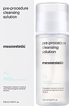 Жидкость для снятия макияжа - Mesoestetic Pre-Procedure Cleansing Solution — фото N2
