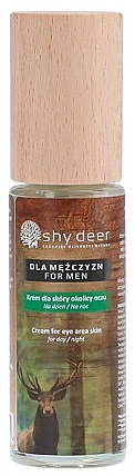 Крем для шкіри навколо очей для чоловіків - Shy Deer Men Cream For Eye Area Skin — фото N1
