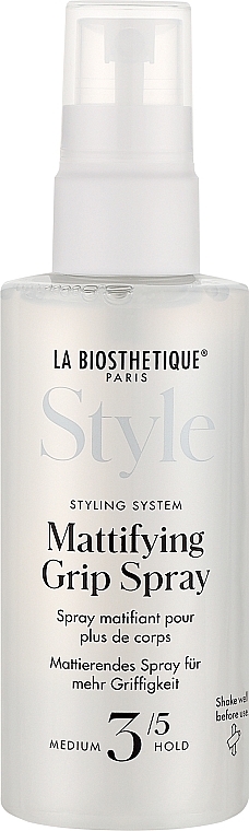 Матувальний спрей для волосся - La Biosthetique Style Mattifying Grip Spray — фото N1