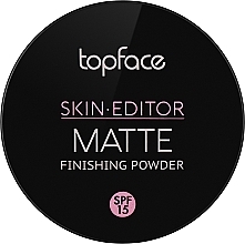 Пудра компактная - Topface Skin Editor Matte Powder — фото N2