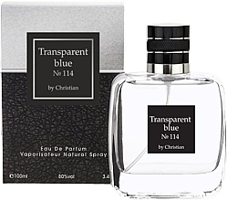 Духи, Парфюмерия, косметика Christian Transparent Blue №114 - Парфюмированная вода