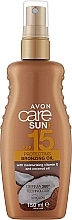 Солнцезащитное масло для ускорения загара SPF 15 - Avon — фото N1