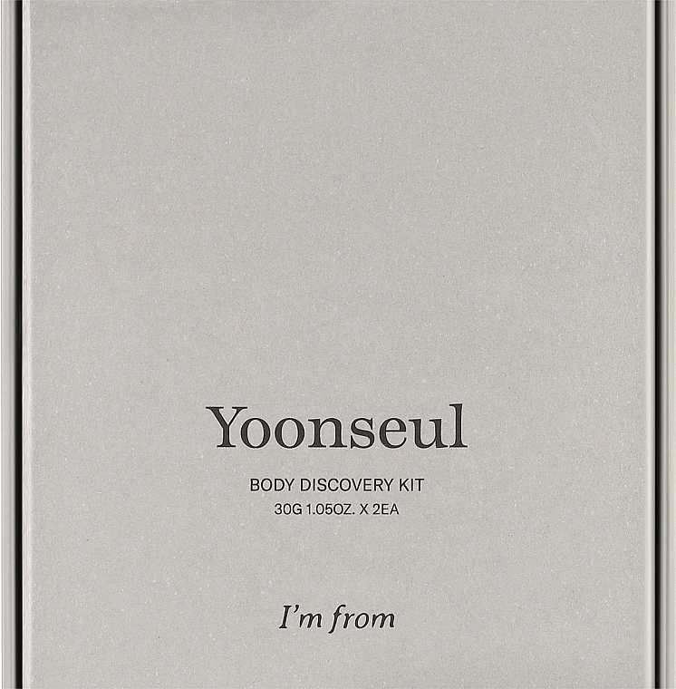 Набор миниатюр - I'm From Body Discovery Kit Yoonseul (sh/gel/30ml + b/lot/30ml) — фото N1