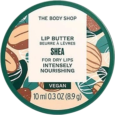 Интенсивно питающее масло для сухих губ с маслом ши - The Body Shop Shea Lip Butter For Dry Lips Intensely Nourishing — фото N1
