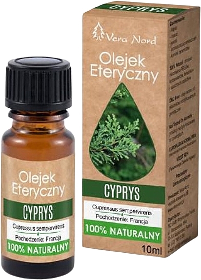 Ефірна олія кипариса - Vera Nord Cypress Essential Oil — фото N1