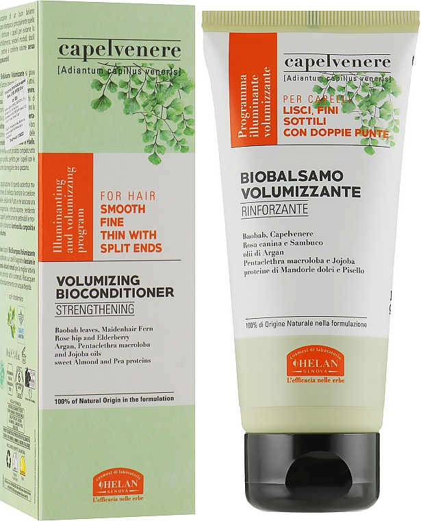 Кондиционер для объема волос - Helan Capelvenere Volumizing Conditioner — фото N2