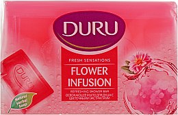 Туалетное мыло "Цветочное Облако" - Duru Sensations Flower Infusion Soap — фото N1