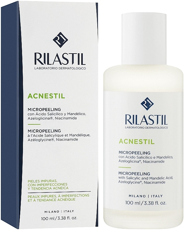 Мікропілінг для шкіри, схильної до акне - Rilastil Acnestil Micropeeling — фото N2