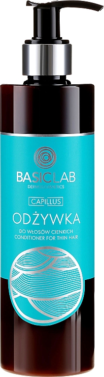 Кондиционер для тонких волос - BasicLab Dermocosmetics Capillus — фото N2
