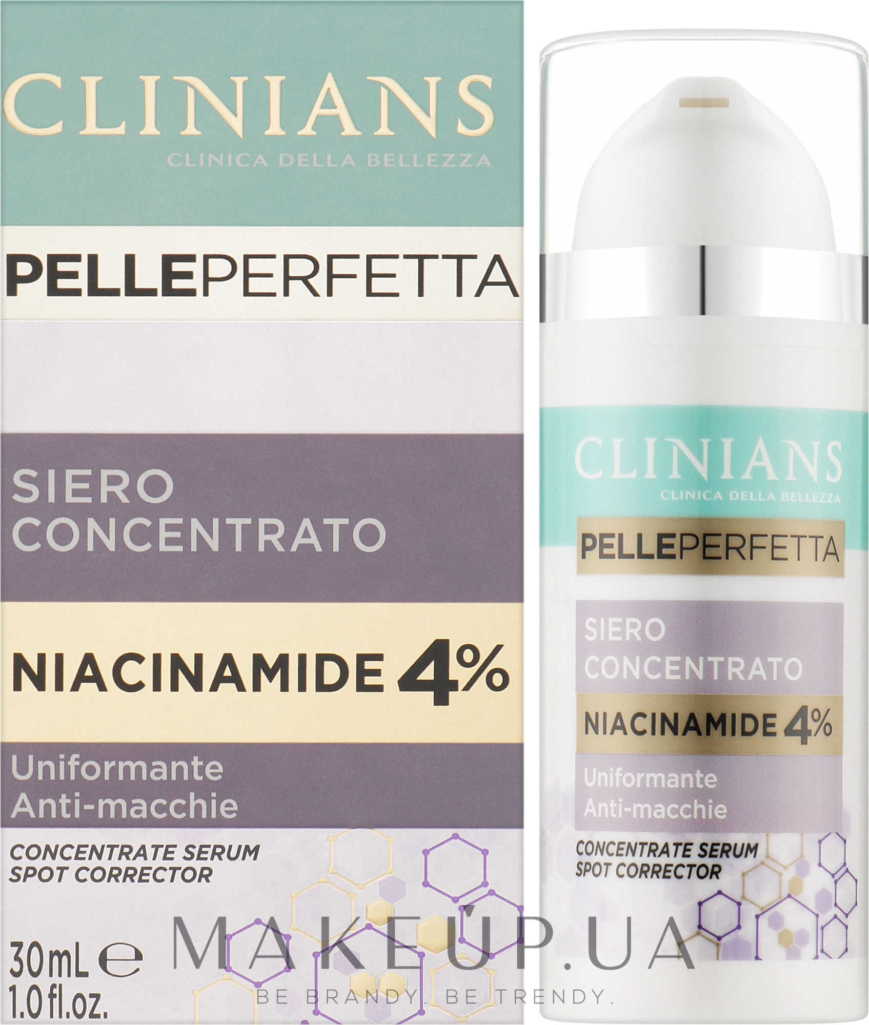 Концентрована сироватка для обличчя - Clinians PellePerfetta Concentrate Serum — фото 30ml