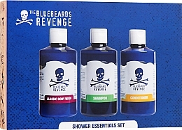 Парфумерія, косметика УЦІНКА Набір   - The Bluebeards Revenge Shower & Styling Set (shov/gel/300ml + shm/300ml + cond/300ml) *