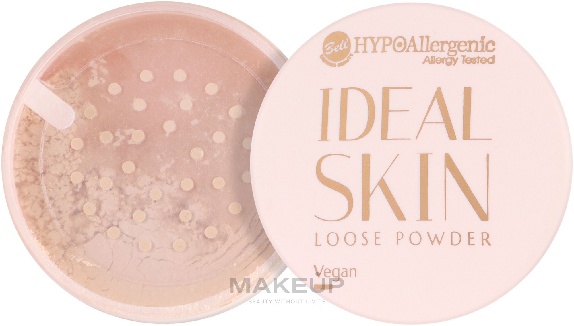 Розсипчаста пудра для обличчя - Bell HypoAllergenic Ideal Skin Loose Powder — фото 6g