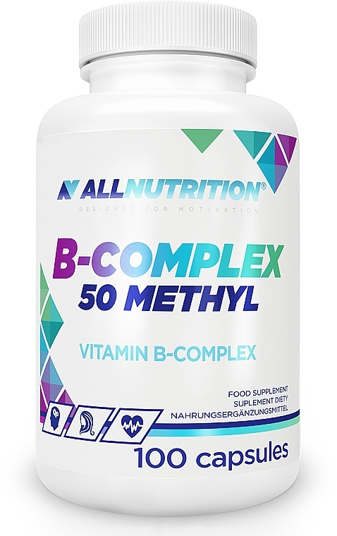 Харчова добавка "В-Комплекс 50 метил" - Allnutrition B-Complex 50 Methyl — фото N1