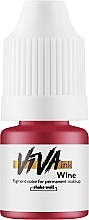 Viva ink Lips Wine - Пігмент для перманентного макіяжу губ — фото N1