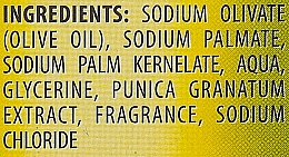 Оливкове мило з екстрактом граната - Aphrodite Olive Oil Soap — фото N4
