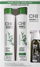 Набір - Chi Power Plus (sham/355ml + treatment/144ml + cond/355ml) — фото N1
