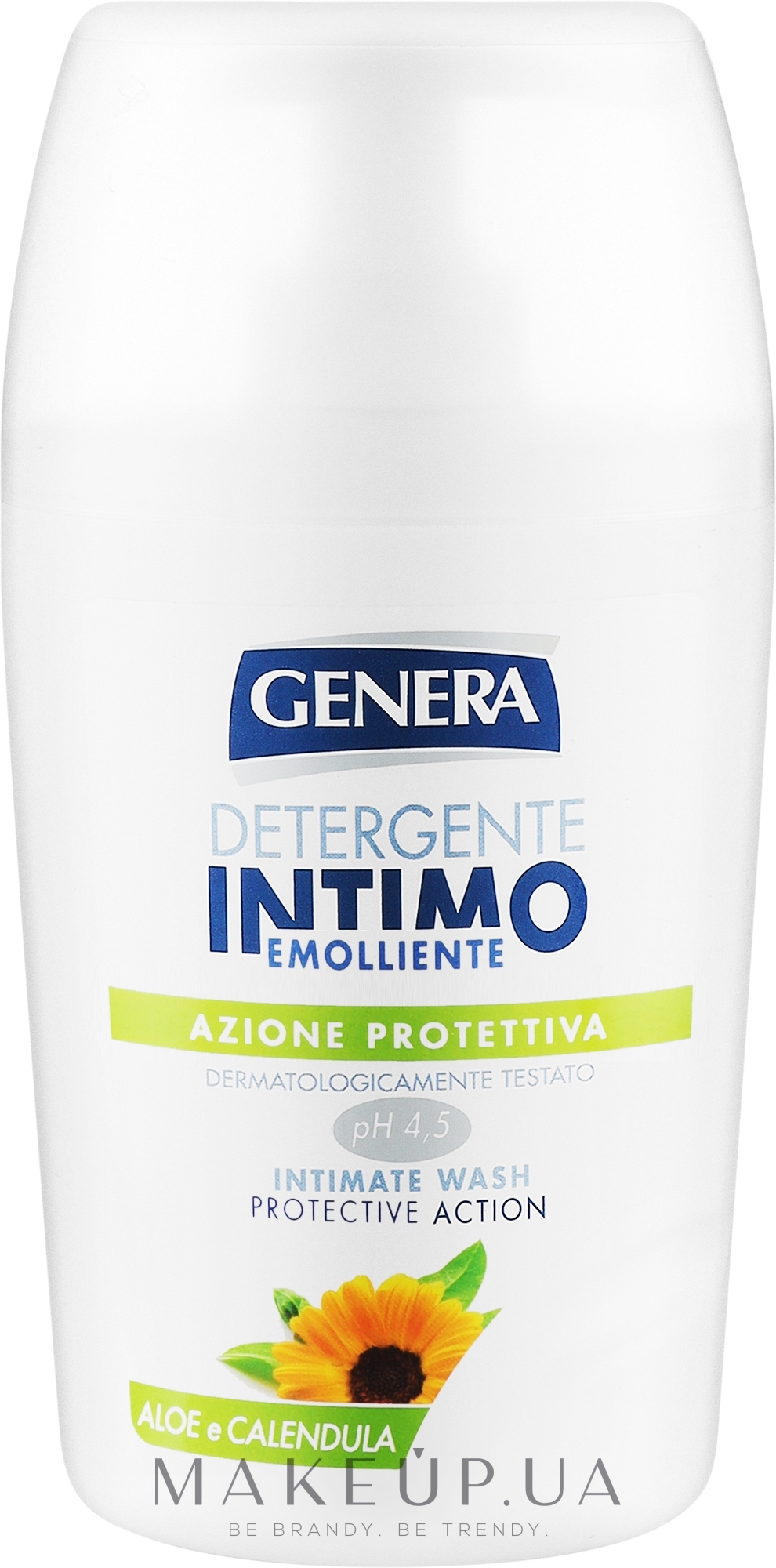 Средство для интимной гигиены "Алоэ и Календула" - Genera Detergente Intimo Emolliente Aloe e Calendula — фото 300ml