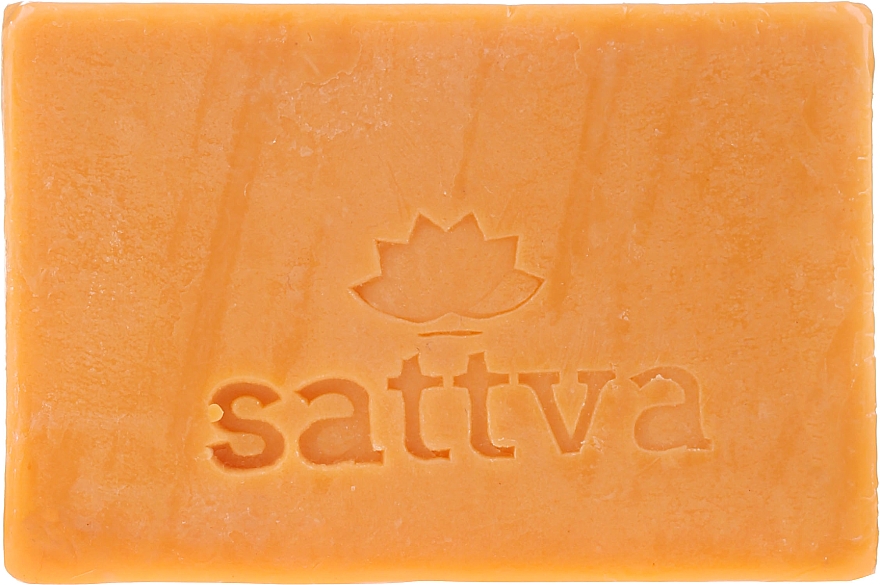 Мило для тіла "Куркума" - Sattva Ayurveda Turmeric Soap — фото N3