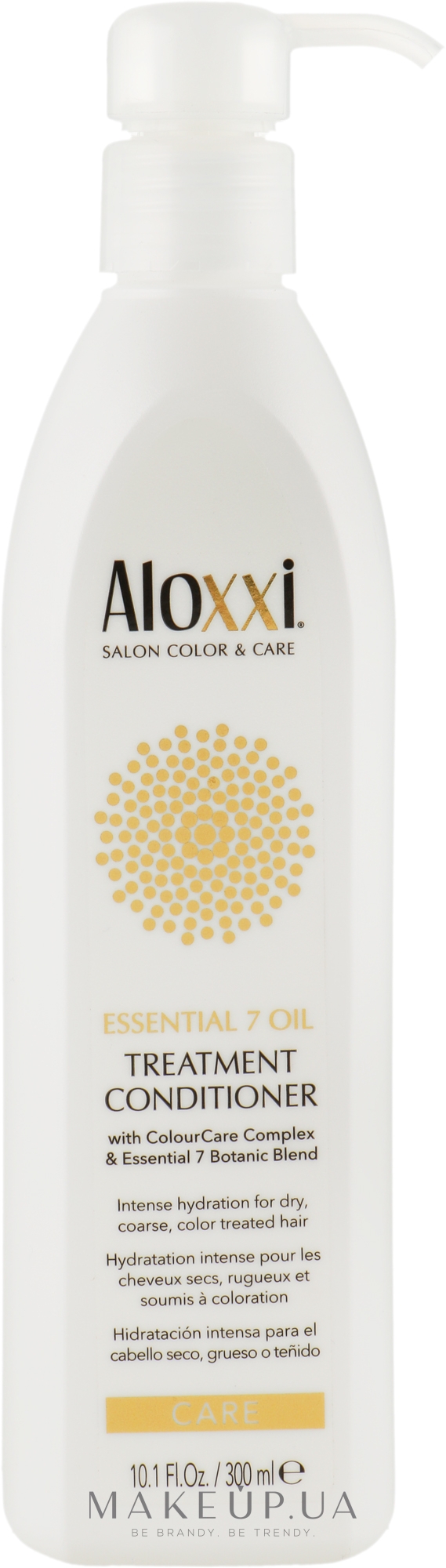 Кондиціонер для волосся "Інтенсивне живлення" - Aloxxi Essential 7 Oil Treatment Conditioner — фото 300ml