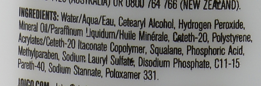 Крем-окислитель 1,5% - Joico Lumishine Creme Developer — фото N5