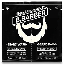 Набор - B.Barber Beard (beard/wash/5ml + beard/balm/5ml) — фото N1