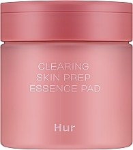 Відлущувальні педи з кислотами та екстрактом буряка - House of Hur Clearing Skin Prep Essence Pad — фото N1
