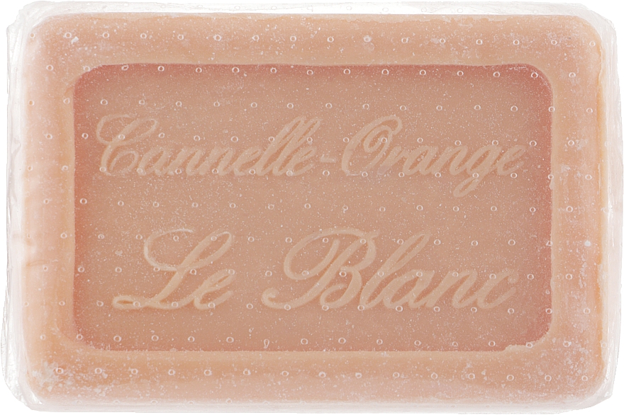 Натуральне мило в жерстяній упаковці "Апельсин-кориця" - Le Blanc Cannelle & Orange Soap — фото N2