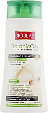 Шампунь с экстрактом чеснока для всех типов волос - Bioblas Botanic Oils Garlic Shampoo — фото N1