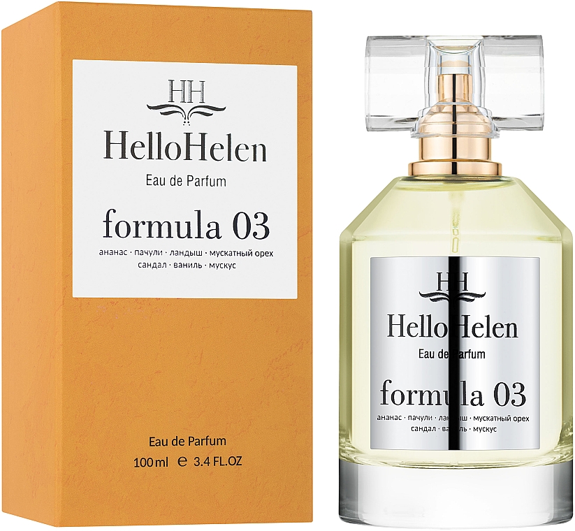 HelloHelen Formula 03 - Парфюмированная вода — фото N3