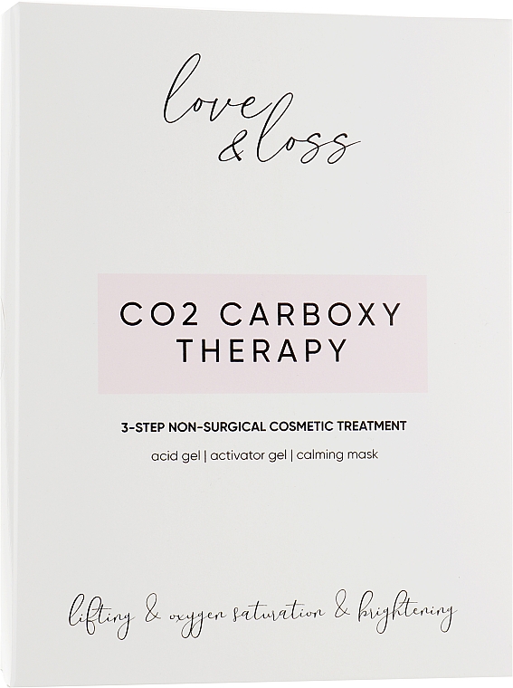 Набор - Love&Loss CO2 Carboxy Therapy (2gel/100ml + mask/100ml) — фото N2