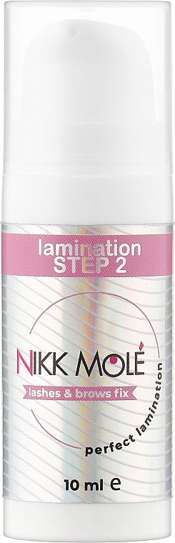 Професійний засіб для ламінування вій і брів - Nikk Mole Perfect Lamination Step 2