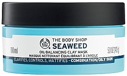 Парфумерія, косметика Маска з балансувальною глиною - The Body Shop Seaweed Oil Balancing Clay Mask