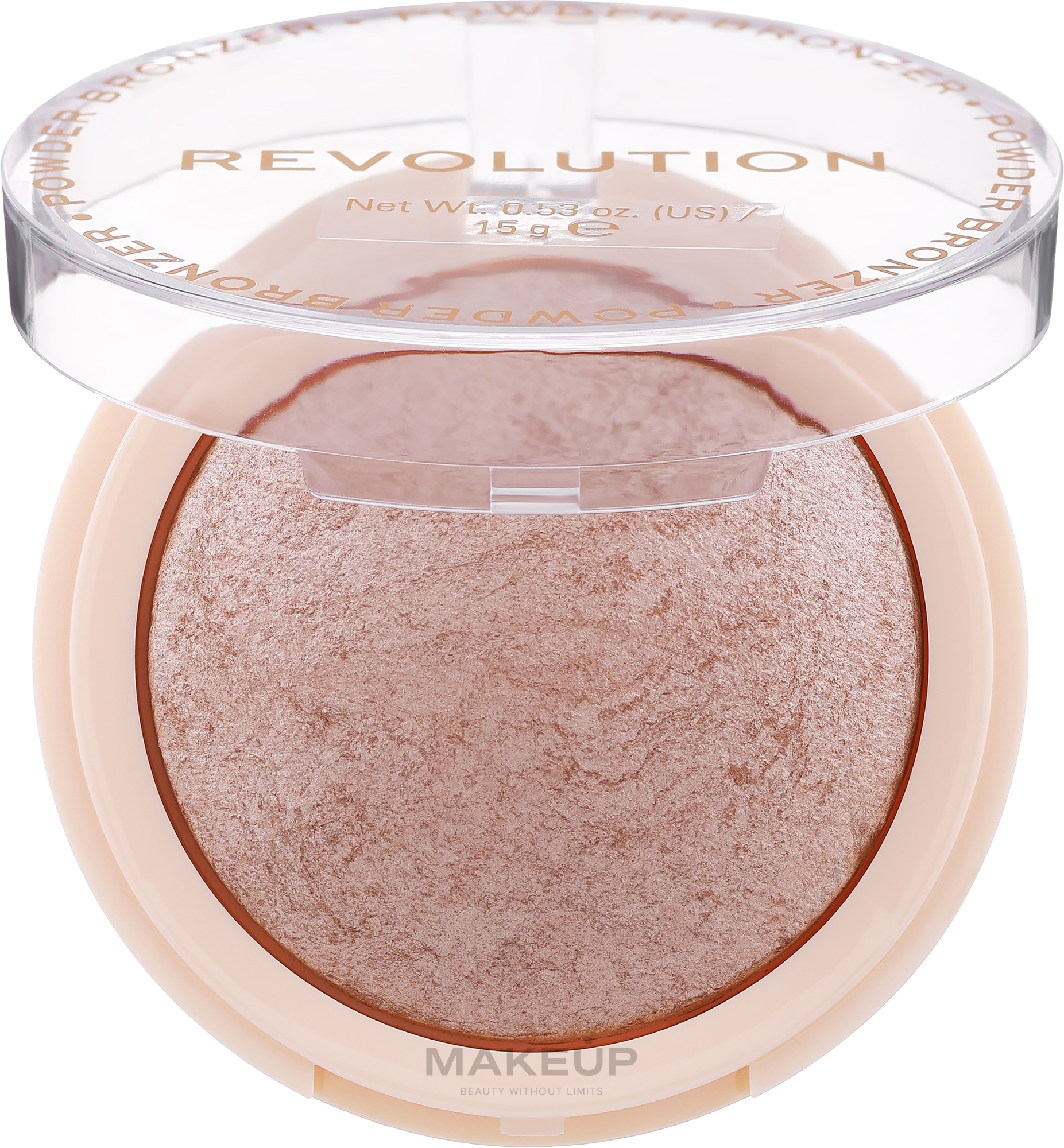 Бронзер для обличчя - Makeup Revolution Reloaded Powder Bronzer — фото Holiday Romance